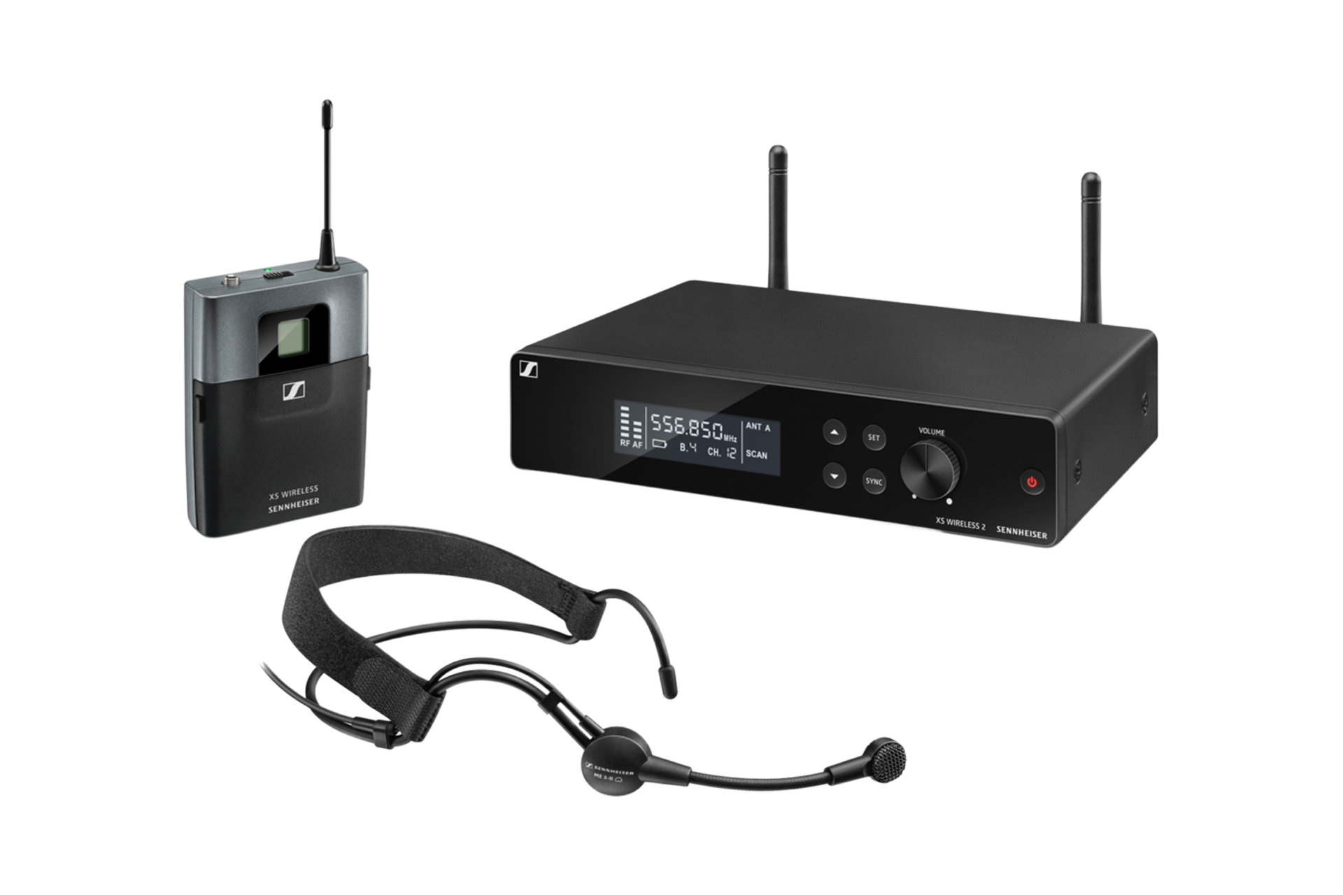 Sennheiser - XSW2-ME3-B - Headmic set