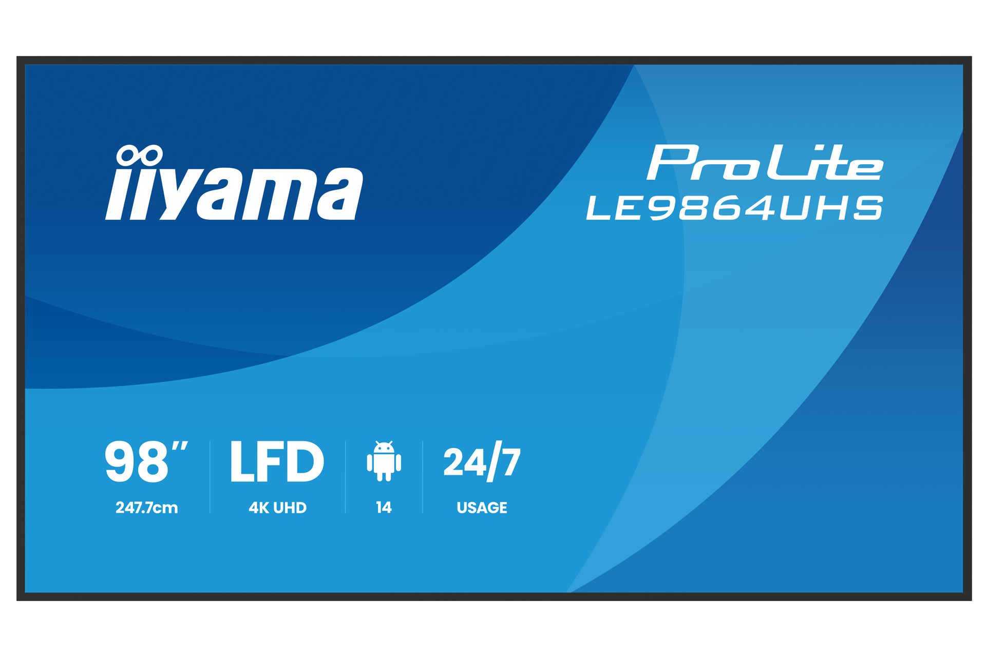 IIYAMA ProLite LE9864UHS-B1AG 98" display
