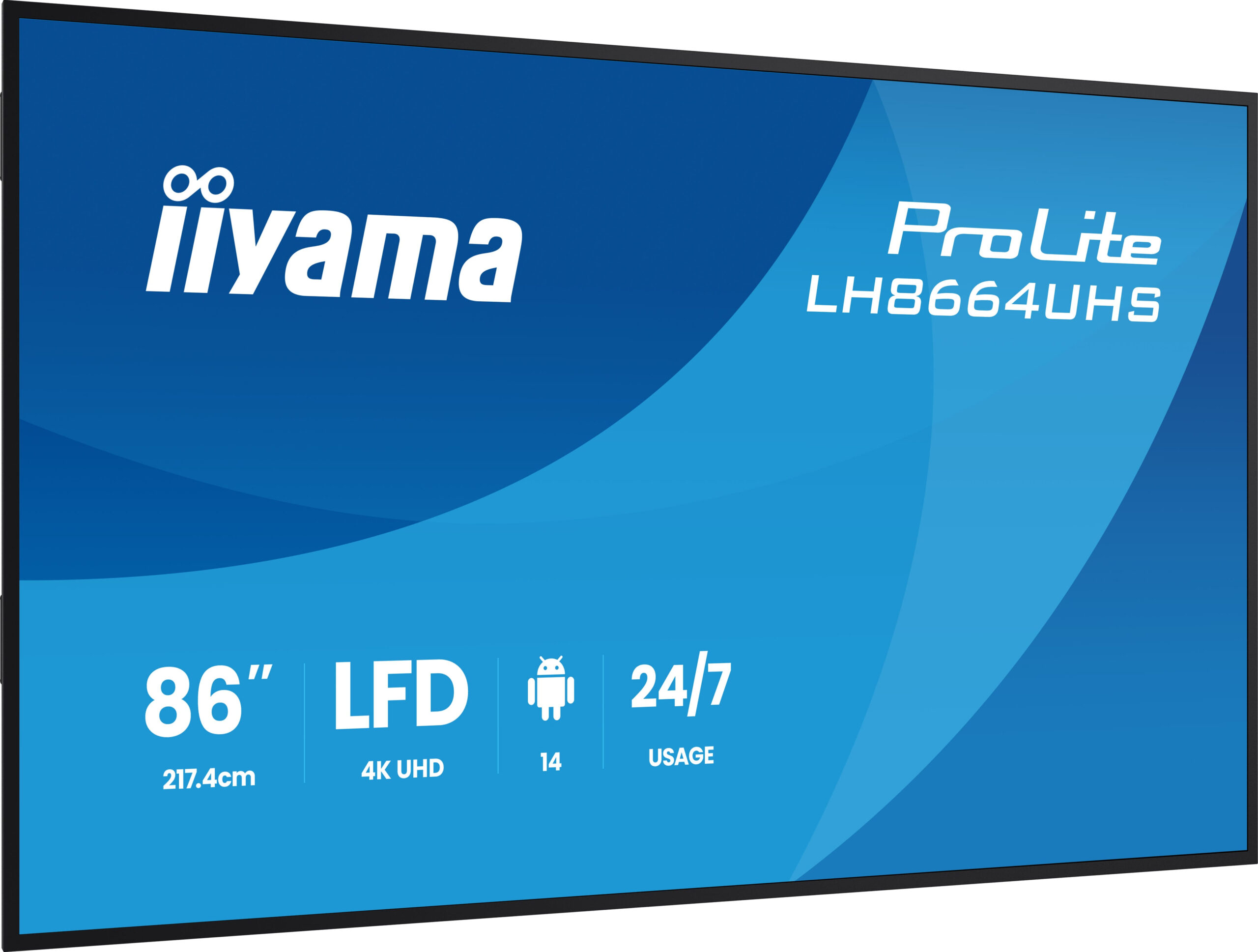 iiyama LH8664UHS-B3AG Signage Display