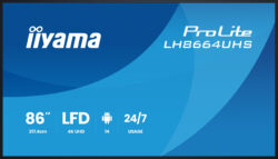 iiyama LH8664UHS-B3AG Signage Display