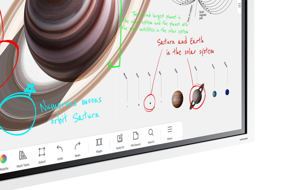 Samsung WM55B interactive whiteboard